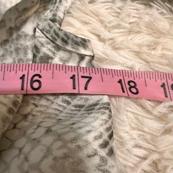 fab'rik Everly one Shoulder Snake Print Maxi Dress Sz S NWT - Picture 8 of 9